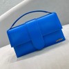 Jacquemus Le Grand Bambino Blue Leather