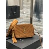 YSL Lou suede camera bag