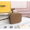 Fendi FF Logo bucket in beige