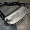 Balenciaga silver crossbody bag