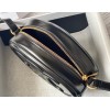 Celine Oval Cuir Triomphe black calfskin bag