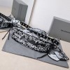 Balenciaga Le Cagole graffiti shoulder bag