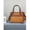 Loewe Gate top handle bag grain calfskin yellow bag