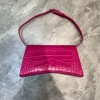 Balenciaga hourglass shoulder bag in pink