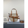 Loewe Gate top handle bag grain calfskin gray bag