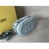 Fendi Blue O'lock Mini Leather Camera Bag