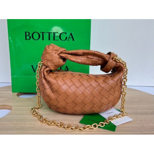 Bottega Veneta Mini Jodie Chain Hobo Woven Bag