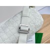 Bottega Veneta Crossbody white leather bag