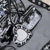 Balenciaga Le Cagole graffiti shoulder bag