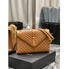 YSL Evelope yellow shoulder bag