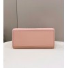 Fendi Sunshine Medium Pink Leather Shopper Bag