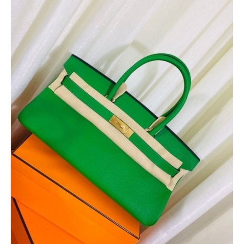 Hermes togo shoulder bag 42cm in green