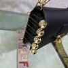 Fendi x Versace Baguette Black Medium Bag
