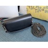 Valentino Loco small Jewel logo black shoulder bag
