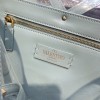 VALENTINO Garavani Stud blue nylon bag
