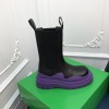 Bottega Veneta Boots in Black/ Purple