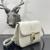 Celine Medium Tabou Smooth Calfskin White Bag