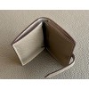 Hermes gray wallet