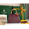 Goyard Saigon Structure Red Bag
