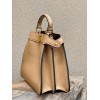 Peekaboo ISeeU Medium Beige leather bag