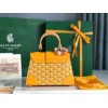 Goyard Saigon Structure Yellow Bag