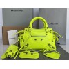 Balenciaga neon cagole XS handle bag