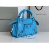 Balenciaga blue cagole XS handle bag