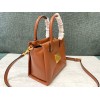 Valentino Garavani One Stud Brown Leather Bag