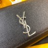 YSL Monogram Kate Black Silver 24cm Bag