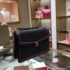 Bvlgari handbag serpenti diamond blast black bag