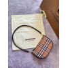 Burberry B Olympia Pouch Checked Shoulder Bag