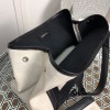 Balenciaga Cream Black Cabas 30