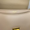 Celine Teen Chain Besace Triomphe Beige Bag