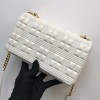 Burberry quilted Lola crossbody bag white