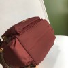 Burberry red backpack