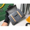 Goyard Saigon Structure Gray Silver Hardware Bag