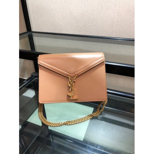 YSL Cassandra Monogram Bag in Box leather beige