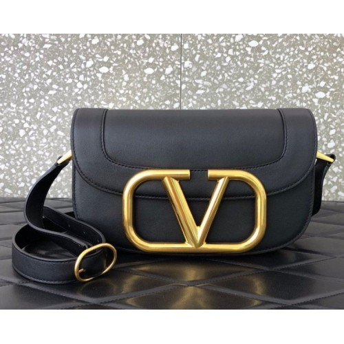 VALENTINO Garavani Medium Black Shoulder Bag