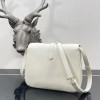 Celine Medium Tabou Smooth Calfskin White Bag