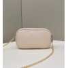Fendi Easy 2 Baguette White Leather Bag