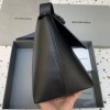 Balenciaga Downtown all black shoulder bag