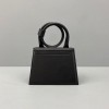 Jacquemus Le Chiquito Noeud Handbag Black 18cm