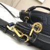 Fendi MON TRESOR black FF leather bag