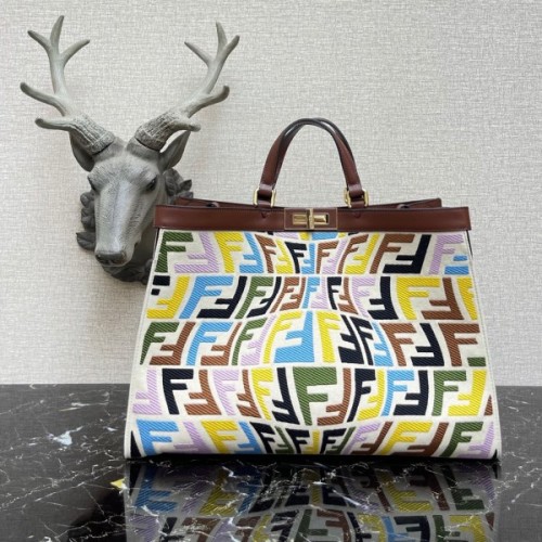 Fendi peekaboo X-Tote FF Multicolor Bag