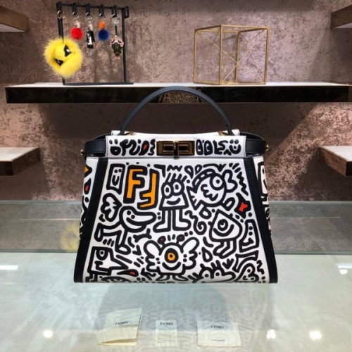 Fendi Peekabook Mr.Doodle bag