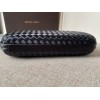 Bottega Veneta Knot Clutch Silver Bag