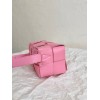 Bottega Veneta Pink Small Brick Cassette Bag