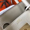 Hermes Togo Birkin White Leather Gold 30cm
