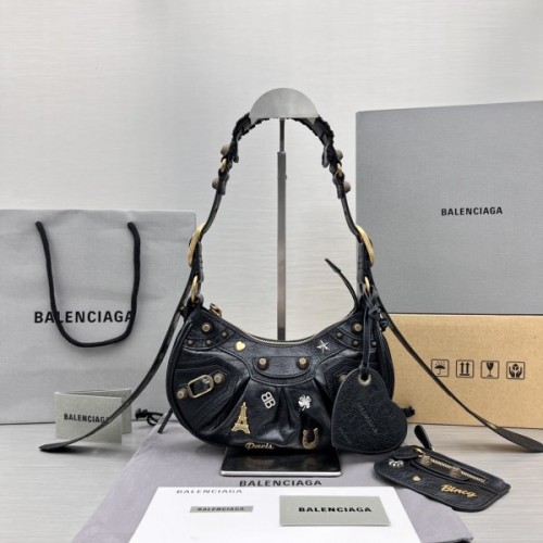 Balenciaga Le Cagole XS studded shoulder bag