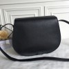 Chloe marcie medium / small black saddle bag